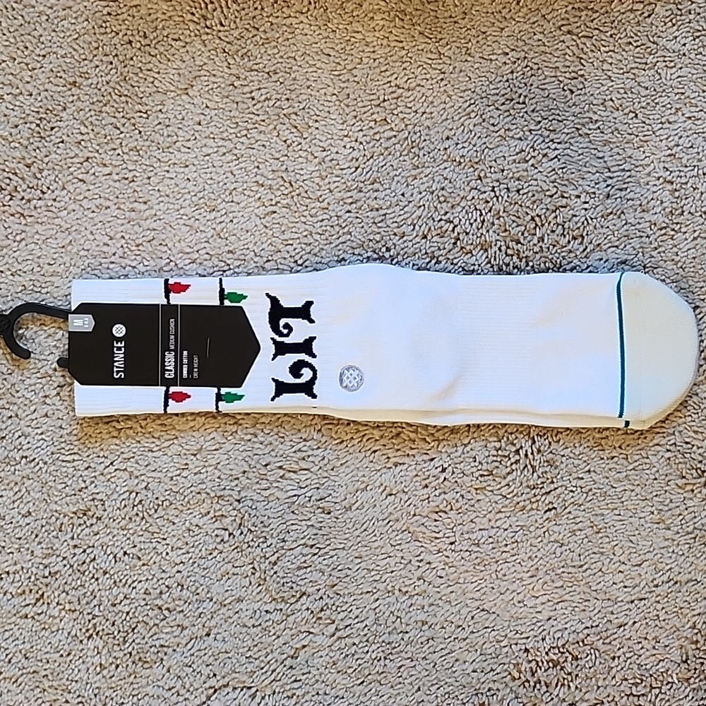 STANCE Its Snow Lit ‐ Medium Crew Socks - Rare!!